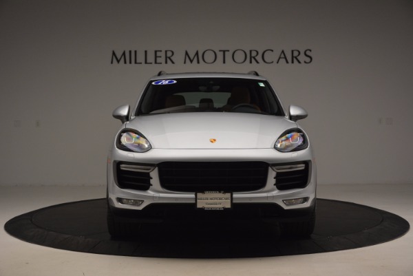 Used 2016 Porsche Cayenne Turbo for sale Sold at Maserati of Greenwich in Greenwich CT 06830 12