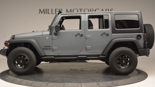 Used 2014 Jeep Wrangler Unlimited Sport for sale Sold at Maserati of Greenwich in Greenwich CT 06830 3