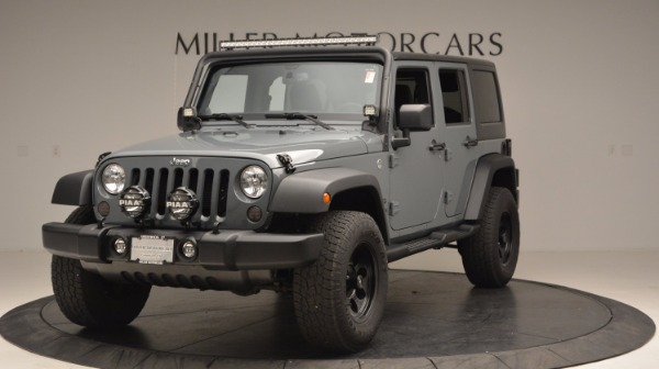 Used 2014 Jeep Wrangler Unlimited Sport for sale Sold at Maserati of Greenwich in Greenwich CT 06830 1