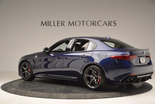 New 2017 Alfa Romeo Giulia Quadrifoglio for sale Sold at Maserati of Greenwich in Greenwich CT 06830 4