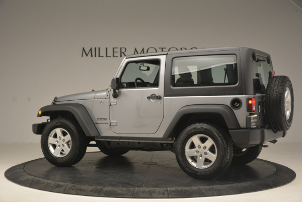 Used 2015 Jeep Wrangler Sport for sale Sold at Maserati of Greenwich in Greenwich CT 06830 4