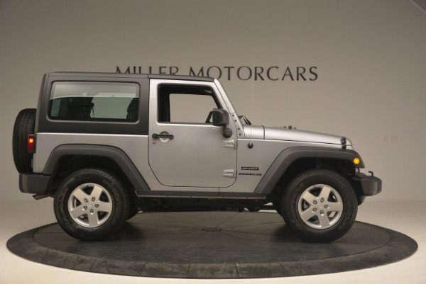 Used 2015 Jeep Wrangler Sport for sale Sold at Maserati of Greenwich in Greenwich CT 06830 9