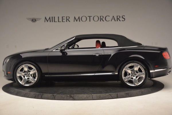 Used 2012 Bentley Continental GT W12 Convertible for sale Sold at Maserati of Greenwich in Greenwich CT 06830 16