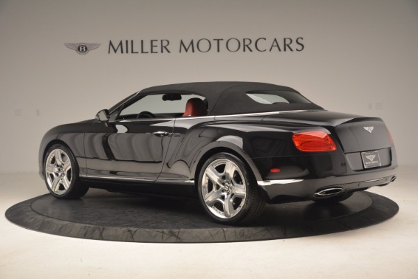 Used 2012 Bentley Continental GT W12 Convertible for sale Sold at Maserati of Greenwich in Greenwich CT 06830 17