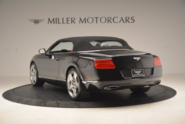 Used 2012 Bentley Continental GT W12 Convertible for sale Sold at Maserati of Greenwich in Greenwich CT 06830 18