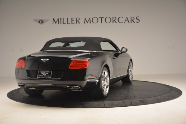 Used 2012 Bentley Continental GT W12 Convertible for sale Sold at Maserati of Greenwich in Greenwich CT 06830 20