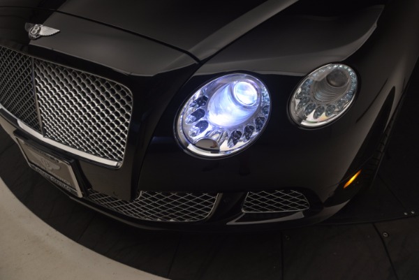 Used 2012 Bentley Continental GT W12 Convertible for sale Sold at Maserati of Greenwich in Greenwich CT 06830 28