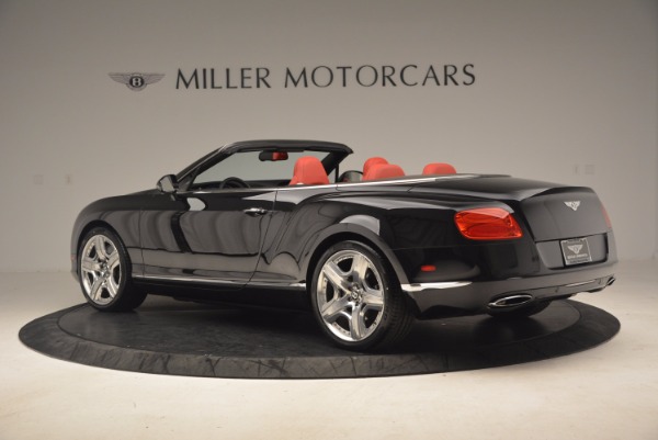 Used 2012 Bentley Continental GT W12 Convertible for sale Sold at Maserati of Greenwich in Greenwich CT 06830 4
