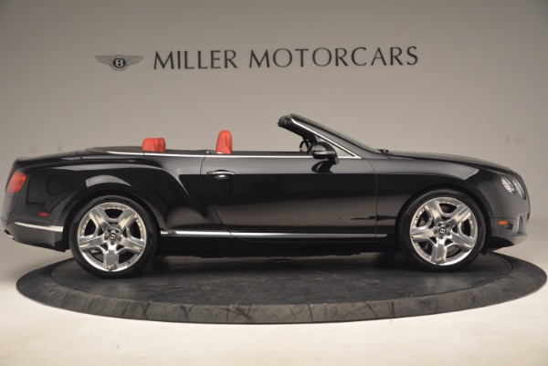 Used 2012 Bentley Continental GT W12 Convertible for sale Sold at Maserati of Greenwich in Greenwich CT 06830 9