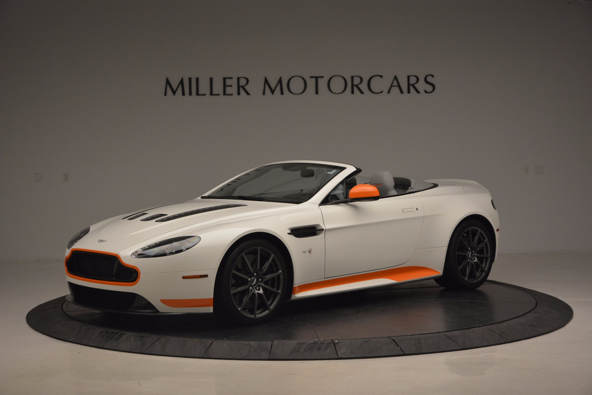 Used 2017 Aston Martin V12 Vantage S Convertible for sale Sold at Maserati of Greenwich in Greenwich CT 06830 1