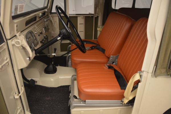 Used 1966 Toyota FJ40 Land Cruiser Land Cruiser for sale Sold at Maserati of Greenwich in Greenwich CT 06830 16