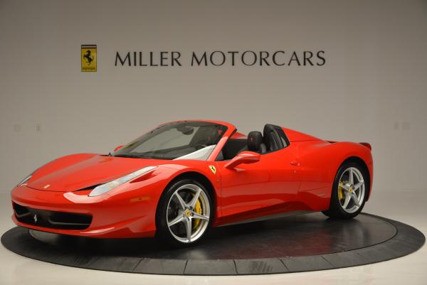 Used 2014 Ferrari 458 Spider for sale Sold at Maserati of Greenwich in Greenwich CT 06830 2