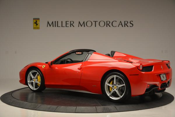 Used 2014 Ferrari 458 Spider for sale Sold at Maserati of Greenwich in Greenwich CT 06830 4