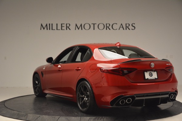 New 2017 Alfa Romeo Giulia Quadrifoglio Quadrifoglio for sale Sold at Maserati of Greenwich in Greenwich CT 06830 5