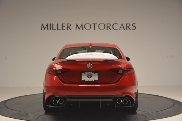 New 2017 Alfa Romeo Giulia Quadrifoglio Quadrifoglio for sale Sold at Maserati of Greenwich in Greenwich CT 06830 6