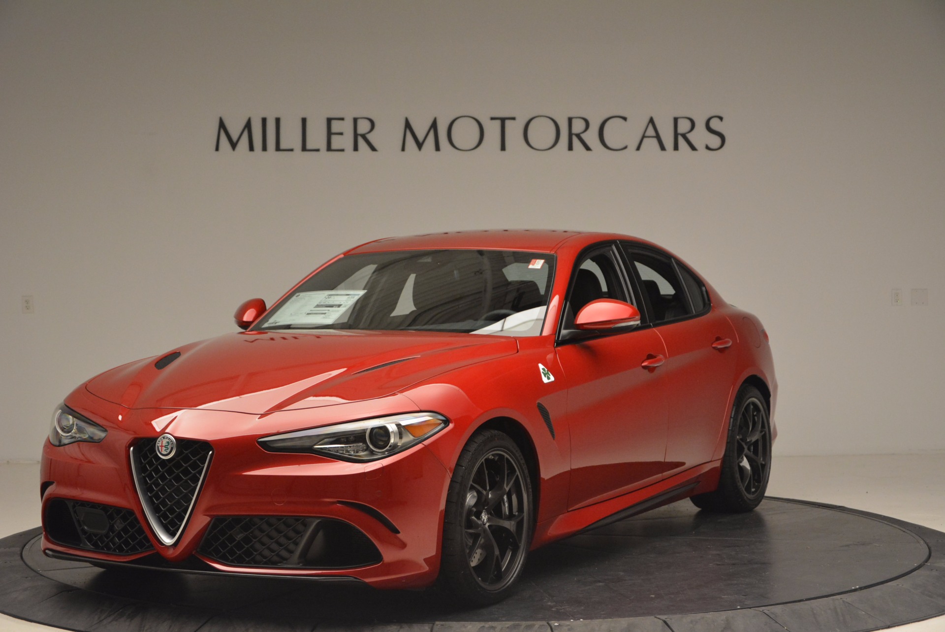 New 2017 Alfa Romeo Giulia Quadrifoglio Quadrifoglio for sale Sold at Maserati of Greenwich in Greenwich CT 06830 1