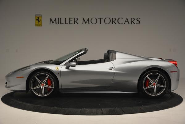 Used 2013 Ferrari 458 Spider for sale Sold at Maserati of Greenwich in Greenwich CT 06830 3