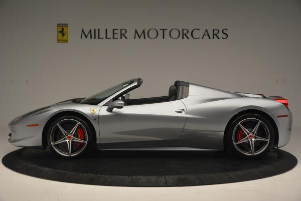 Used 2013 Ferrari 458 Spider for sale Sold at Maserati of Greenwich in Greenwich CT 06830 3