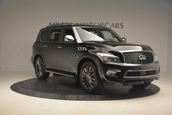 Used 2015 INFINITI QX80 Limited 4WD for sale Sold at Maserati of Greenwich in Greenwich CT 06830 11