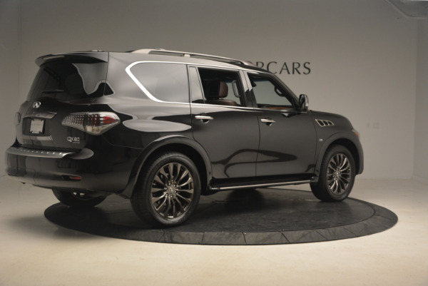 Used 2015 INFINITI QX80 Limited 4WD for sale Sold at Maserati of Greenwich in Greenwich CT 06830 8