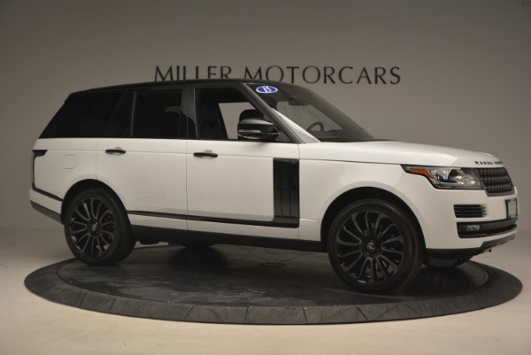 Used 2015 Land Rover Range Rover Supercharged for sale Sold at Maserati of Greenwich in Greenwich CT 06830 10