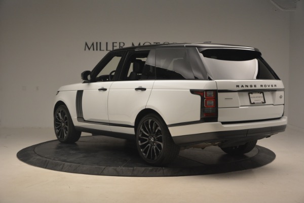 Used 2015 Land Rover Range Rover Supercharged for sale Sold at Maserati of Greenwich in Greenwich CT 06830 5
