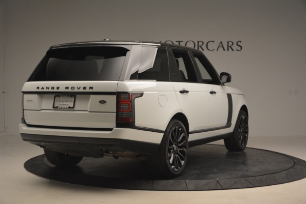 Used 2015 Land Rover Range Rover Supercharged for sale Sold at Maserati of Greenwich in Greenwich CT 06830 7