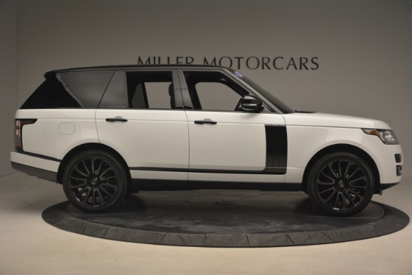 Used 2015 Land Rover Range Rover Supercharged for sale Sold at Maserati of Greenwich in Greenwich CT 06830 9