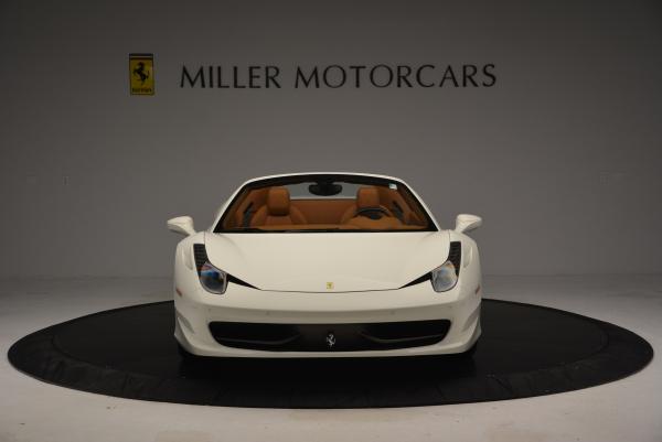 Used 2012 Ferrari 458 Spider for sale Sold at Maserati of Greenwich in Greenwich CT 06830 12