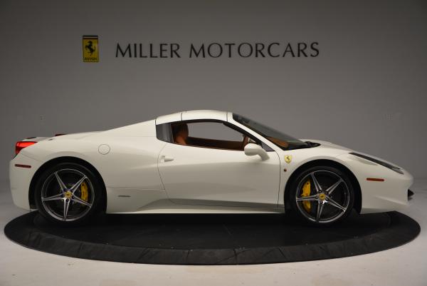 Used 2012 Ferrari 458 Spider for sale Sold at Maserati of Greenwich in Greenwich CT 06830 21