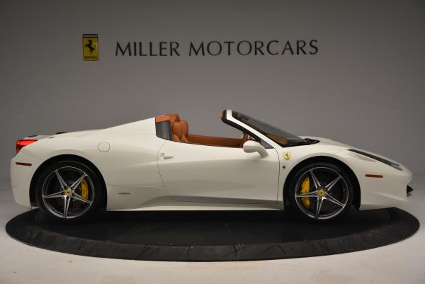 Used 2012 Ferrari 458 Spider for sale Sold at Maserati of Greenwich in Greenwich CT 06830 9