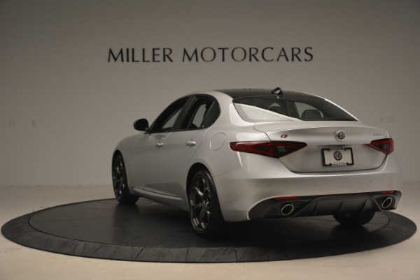 New 2017 Alfa Romeo Giulia Ti Q4 for sale Sold at Maserati of Greenwich in Greenwich CT 06830 5
