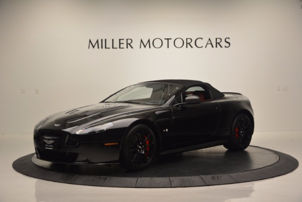 Used 2015 Aston Martin V12 Vantage S Roadster for sale Sold at Maserati of Greenwich in Greenwich CT 06830 14
