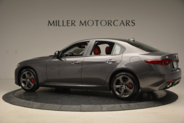 New 2017 Alfa Romeo Giulia Ti Q4 for sale Sold at Maserati of Greenwich in Greenwich CT 06830 4