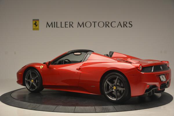 Used 2013 Ferrari 458 Spider for sale Sold at Maserati of Greenwich in Greenwich CT 06830 4