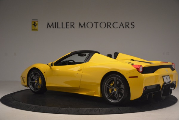 Used 2015 Ferrari 458 Speciale Aperta for sale Sold at Maserati of Greenwich in Greenwich CT 06830 4
