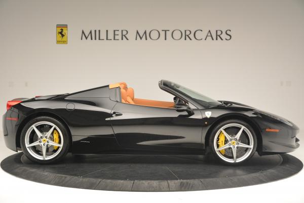 Used 2015 Ferrari 458 Spider for sale Sold at Maserati of Greenwich in Greenwich CT 06830 9