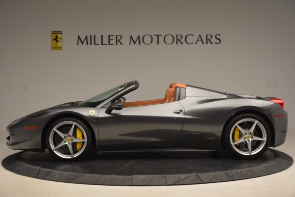 Used 2015 Ferrari 458 Spider for sale Sold at Maserati of Greenwich in Greenwich CT 06830 3