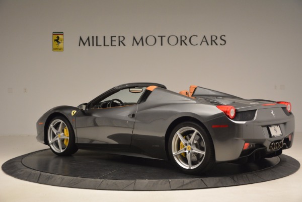 Used 2015 Ferrari 458 Spider for sale Sold at Maserati of Greenwich in Greenwich CT 06830 4