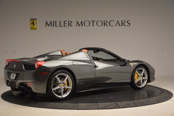 Used 2015 Ferrari 458 Spider for sale Sold at Maserati of Greenwich in Greenwich CT 06830 8