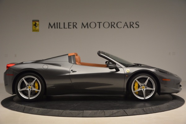 Used 2015 Ferrari 458 Spider for sale Sold at Maserati of Greenwich in Greenwich CT 06830 9