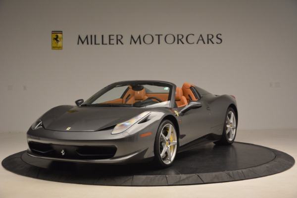 Used 2015 Ferrari 458 Spider for sale Sold at Maserati of Greenwich in Greenwich CT 06830 1