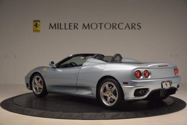 Used 2003 Ferrari 360 Spider 6-Speed Manual for sale Sold at Maserati of Greenwich in Greenwich CT 06830 4