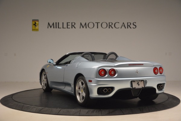 Used 2003 Ferrari 360 Spider 6-Speed Manual for sale Sold at Maserati of Greenwich in Greenwich CT 06830 5