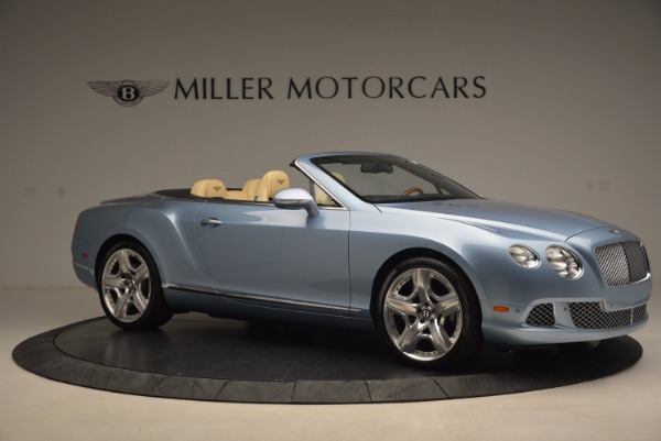 Used 2012 Bentley Continental GTC W12 for sale Sold at Maserati of Greenwich in Greenwich CT 06830 10