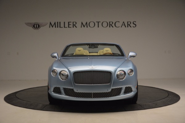Used 2012 Bentley Continental GTC W12 for sale Sold at Maserati of Greenwich in Greenwich CT 06830 12