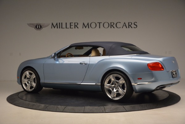 Used 2012 Bentley Continental GTC W12 for sale Sold at Maserati of Greenwich in Greenwich CT 06830 16