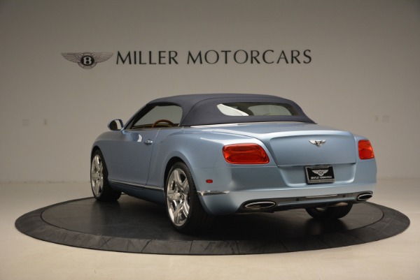 Used 2012 Bentley Continental GTC W12 for sale Sold at Maserati of Greenwich in Greenwich CT 06830 17