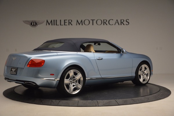 Used 2012 Bentley Continental GTC W12 for sale Sold at Maserati of Greenwich in Greenwich CT 06830 20