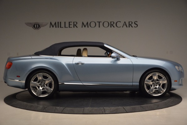Used 2012 Bentley Continental GTC W12 for sale Sold at Maserati of Greenwich in Greenwich CT 06830 21